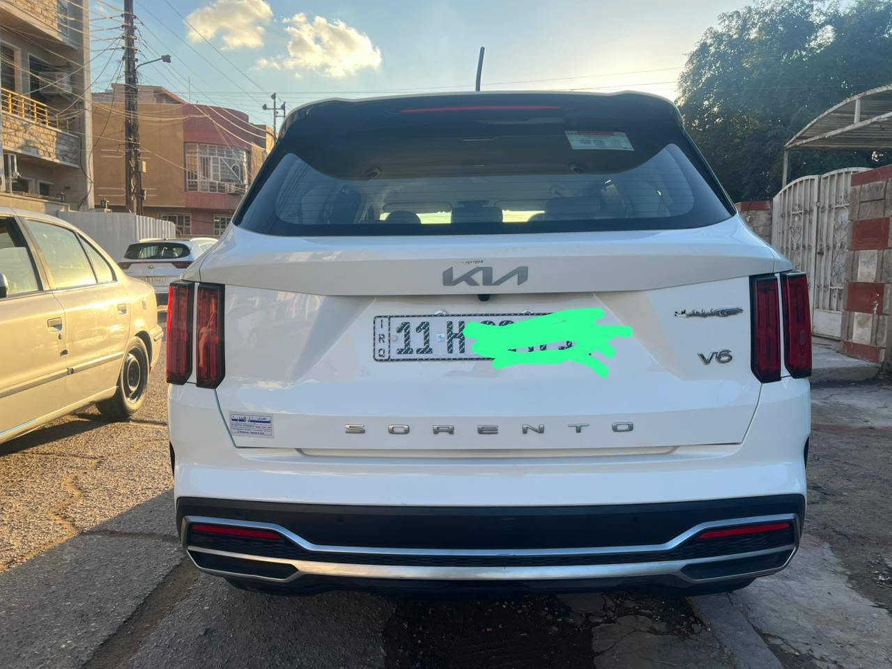 للبيع
كيا سورنتو موديل ٢٠٢٢ خليجي سته سلندر
ماشية ٤٣
رقم بغداد 
بصمة
قمارة حديد
كير ماوس
سايد برك بصمة
كشنات كهرياء
صندوك كهرباء
مري شفط  
سبعة راكب
حساسات 
بيهة بارد جدا قليل كد شبر والقمارة ماطرة عليه حالوب بس اثر كلش قليل بسيط السونار مرفق والباقي كلة مكفول 

السعر٢٧٠ وبيهة مجال لشراي 
مكان السيارة بغداد/ حي اور
***********
