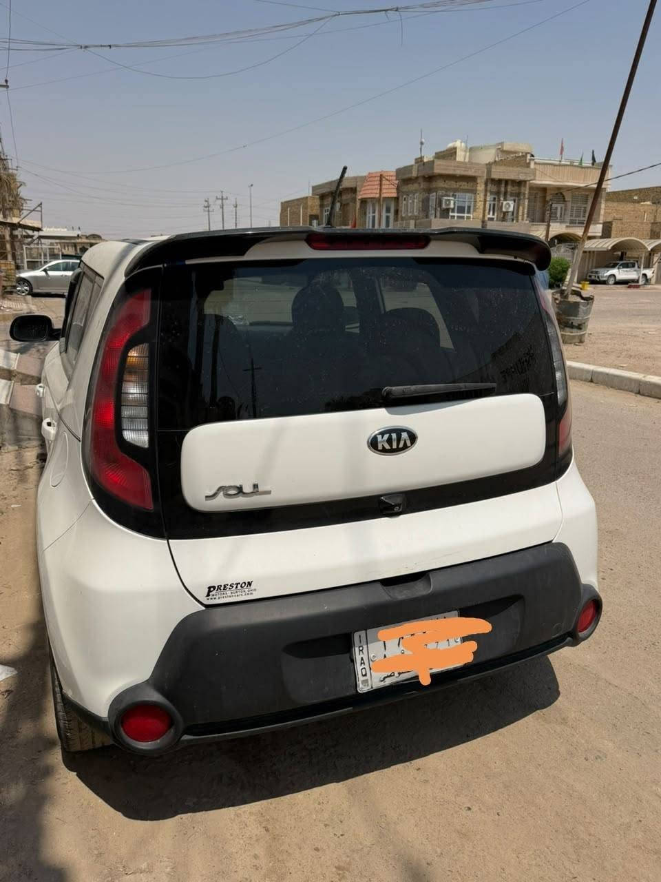 كيا صول 2016 رقم ميسان مكينة 1400 gdi بيها طخة بلباب مال السايق وطخة بلجاملغ الايسر الامامي الاستفسار الاتصال على الرقم ***********
