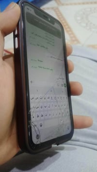آيفون ١١ ١٢٨ • بطارية بل سوك • شاشة مكسورة