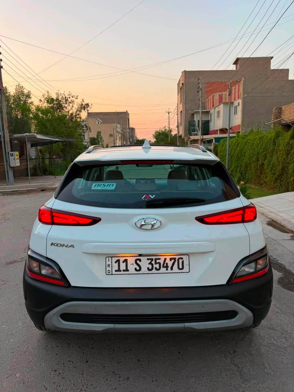 السلام عليكم عندي كونا 2023 خليجي  فول 1/1السياره كفاله من الصبغ والضربه والتبديل كير مكينه كفاله اخت الزيرو ماشي 50 الف رقم بغداد تحويل مباشر
محرك 2000
بصمه
فتحه
شحن واير ليس
كشن كهرباء
حساسات امامي خلفي
تحكم
كروس
وباقي المواصفات المعروفه للفول
مكاني بغداد الرصاااااافه
السسسسعر 165$
الاتصال
***********
