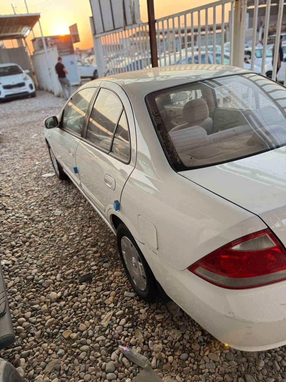 نيسان موديل 2008 مكفولة
مكينه بالصندوك ما مفتوحة
كفالة فتح وصبغ وتبديل تخم تاير جديد
 باتري جديد
اربعة جام كهربائي 
السعر 93 ورقة 
مكان السيارة الديوانية
للاستفسار ***********
