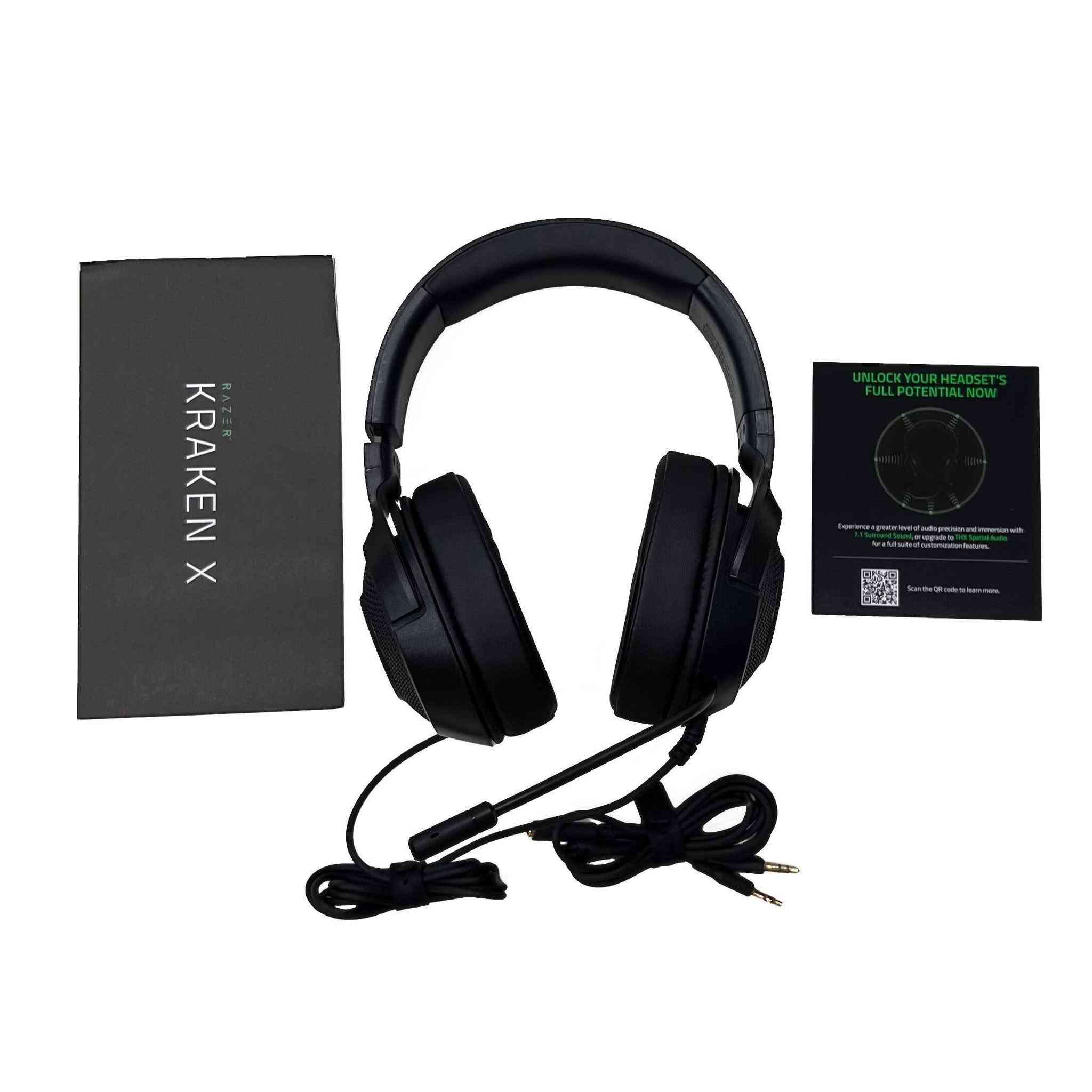 واتساب ***********
سماعات الألعاب السلكية Razer kraken X standard Edition
🎧🔥 Razer Kraken X – خفة ما تحس بيها وصوت يخليك وسط اللعبة!

صوت محيطي 7.1 🎯، ميكروفون واضح 💬، ووسائد أذن مريحة 👓

متوافقة مع كل أجهزتك 📱💻🎮

استعد للغوص في تجربة لعب لا تُنسى!
