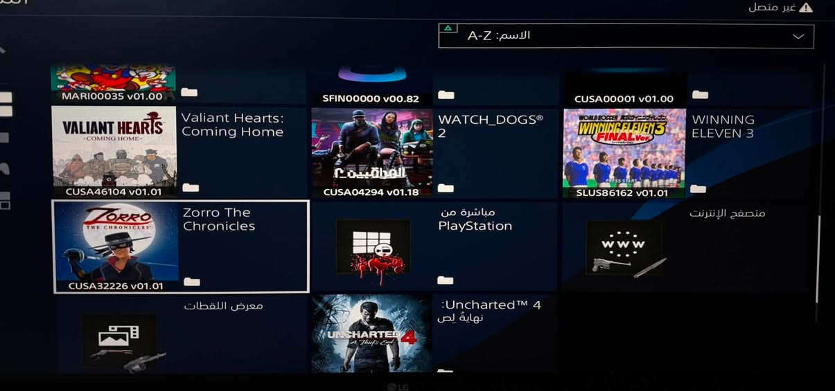 السلام عليكم ps4 سلم مهكر نظام 9 تهكير متصفح هارد 1 تيرا مع 2 جوستك نسبة نظافة الجهاز 95‎‎%‎ وهاي الالعاب الي موجودة بالجهاز كامل ملحقات مع الكارتونة الاصلية.
العنوان / بغداد - حي البنوك
للتواصل خاص او على الرقم
***********
