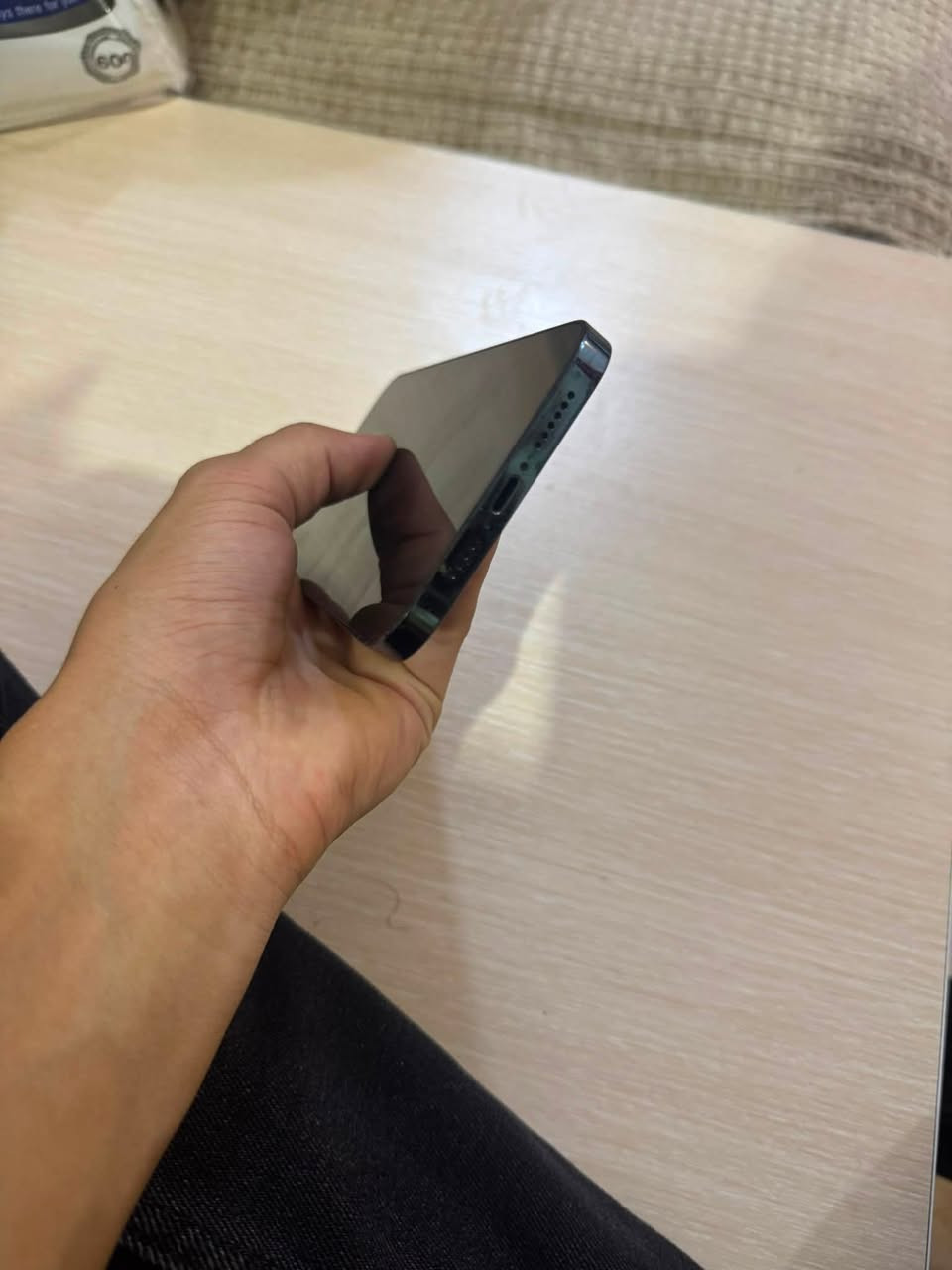حبايب ايفون 12 برو ماكس
بطاريه 78. 
جهاز نضيف وحلو كلش
مبدل شاشه اصليه احسن نوعيه بلسوك
فيس ايدي شغال 
كلشي شغال بلجهاز 
للبيع سعر 380 وبيه مجال
مكاني كربلاء طويريج
***********'
