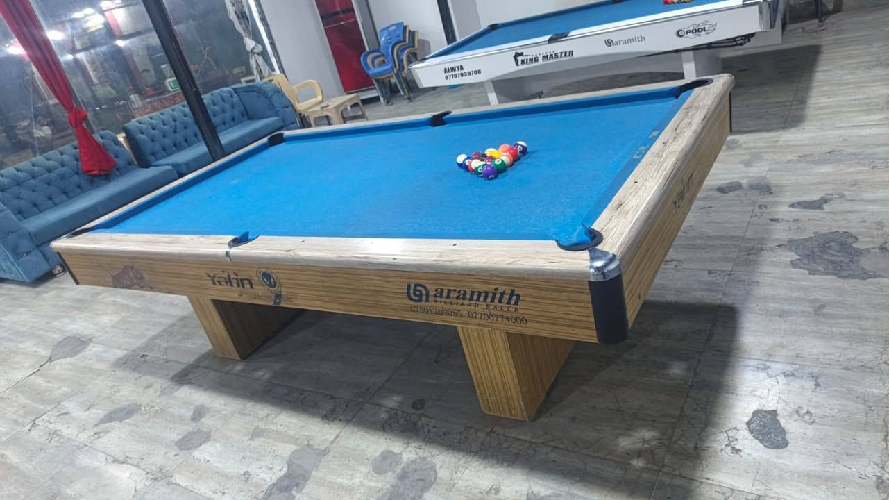 ميز بليارد للبيع نضيف
السماوة حي الصدر 

***********

