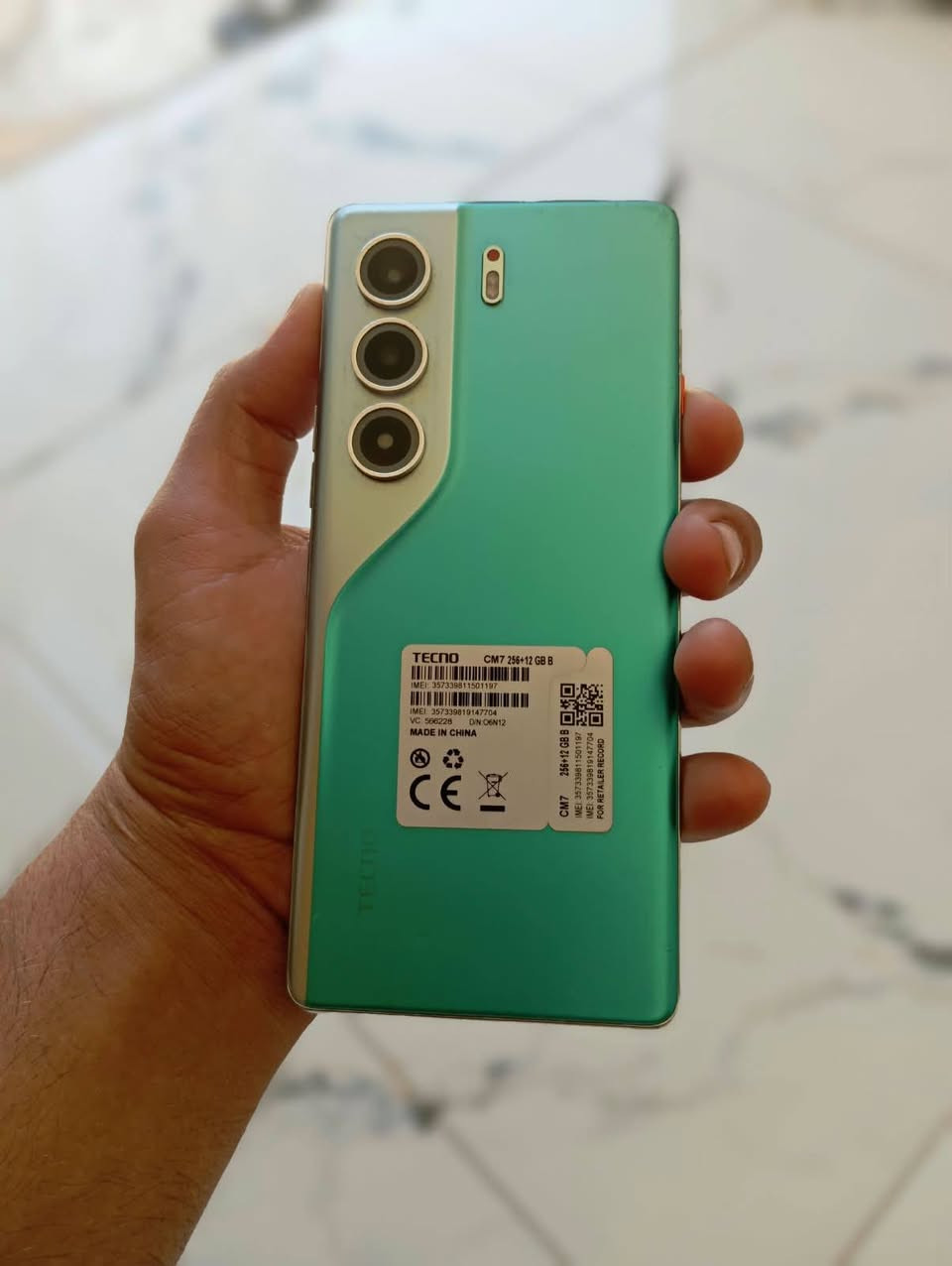 TECNO CAMON 40 Pro 5G
جهاز بحالة الوكالة داخل الضمان  
شاشة 144هيرتز 
معالج 7200
ذكراه 256 عشوائية 12+12
بوبجي 90 فريم 
مدعوم بالذكاء الاصطناعي 
سعر 350 وبي مجال أو مراوس بهونر x9c
عنوان بابل الهاشمية 
رقم ***********
