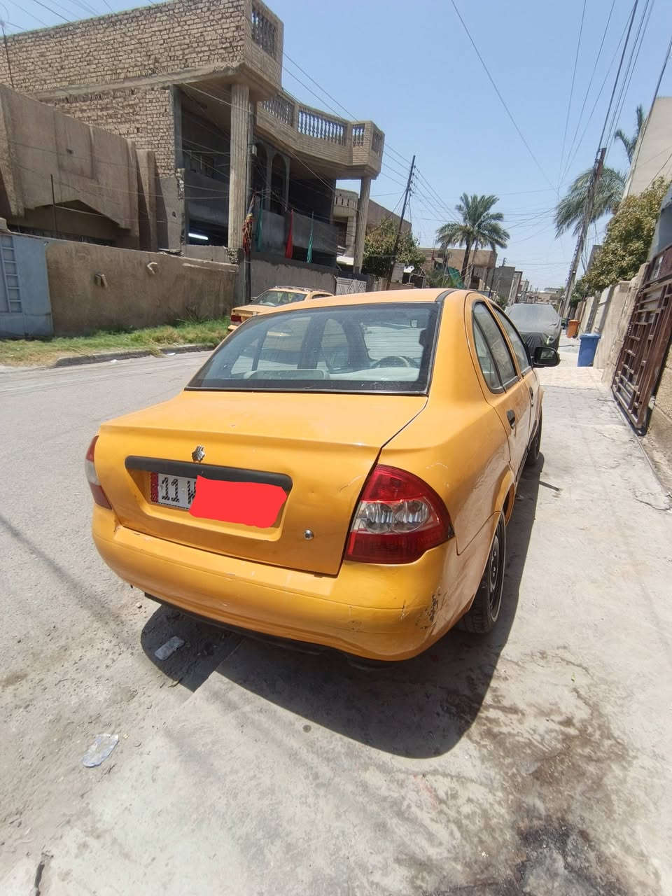 سلام عليكم شباب طيبة موديل 2018سيارة جاهزة من كلشي محرك و كير صدر تخم تاير كلة جديد سيارة بسمي مصفرة رقم بغداد مكاني حي الجهاد ***********
