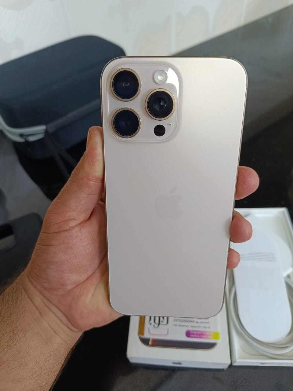 IPHONE 16 PROMAX  

 نرخى مليون و 325  هه زار 
دووسيم Zaa
زاكيره 256  باترى 89 خاوينى 99% 
كامل   ئه شيا بي عه يب  و نه كراوه به زه مان 2رؤژ  گه ياندن هه يه 
***********
***********
------------------------------------------------------------------------------------
IPHONE 16 PROMAX 
سعره مليون و 325 الف
خطين Zaa
ذاكره 256  بطارية🔋 89  نظافه 99%   
 غراضه كامل مابيه عيب   و مامفتوح  بضمان يومين الفحص
متوفر توصيل
***********
***********
