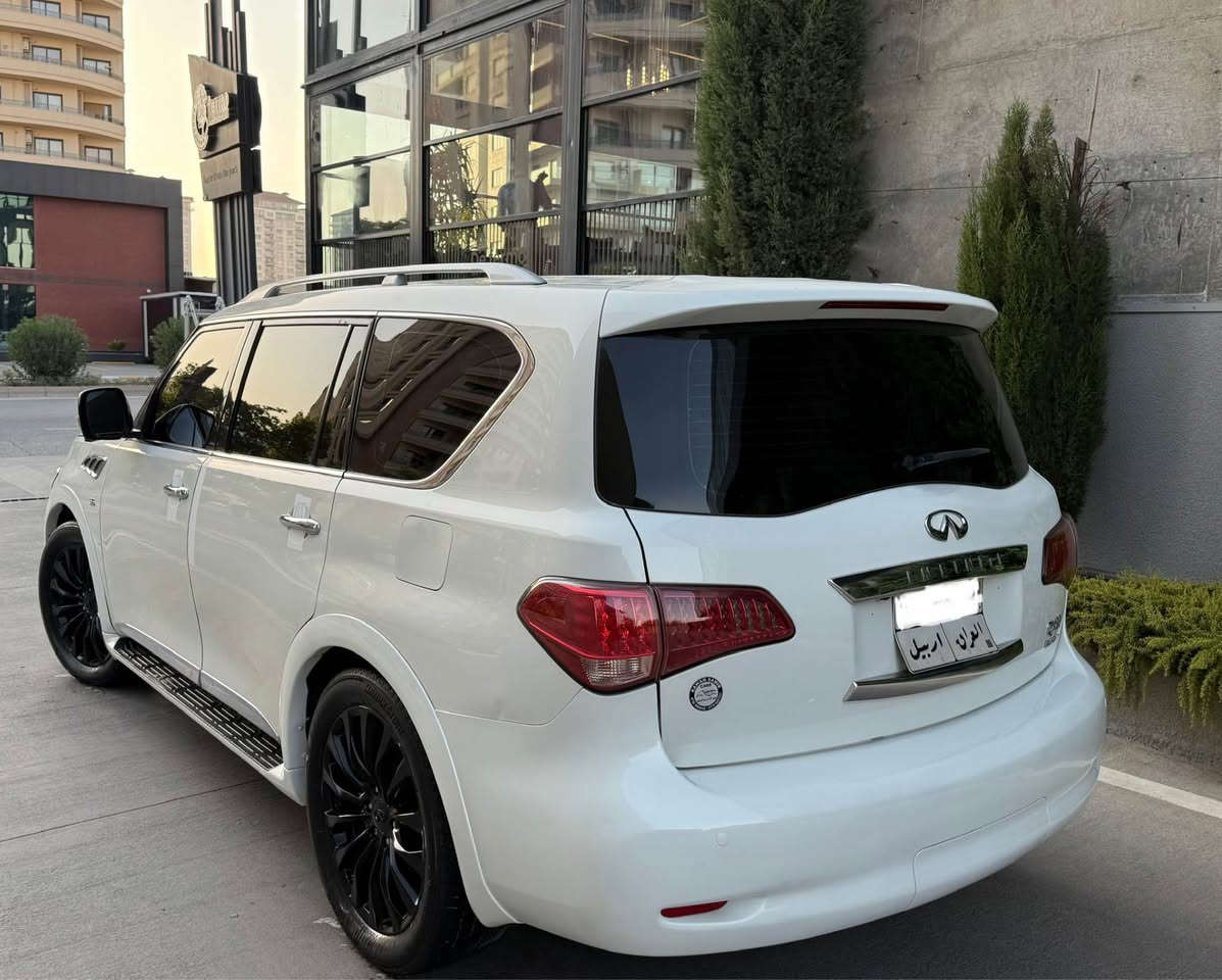 ‎‏ INFINITI QX80 20013
‎أنفنيتي QX80 موديل 2013 فول فول مواصفات ١/١
‎مواصفات خليجي وكالة شريكة سردار
‎سيارة جديد مثل شريكة 📦📦🧿🧿
‎شرط شرط  ماكو هيچ  سعر بكل عراق 
‎(١٤٨) قفل قفل 🧿🧿
 -----------------------------------------
‎مكان🌆: سليمانية                   سعر💵:148 $
‎تليفون 📲: ***********
                                             *********** watsapp
 -----------------------------------------
‎محريك V8 5.6L تمانية سلندر
‎گير و محرك بشرط على وضع شريكة مامفتوح
‎بدون صوت و صرف و خلل كل بشرط فحص
‎ماشيه160  الف كيلو متر حقيقي
 -----------------------------------------
‎سيارة دعامي للدعامية بشرط مكفولة كفاله عامه
‎بدون صبوغ و بدون بارد و بة 
‎سيارة حيل حيلوة جديد جديد ماشاالله
‎سيارة على وضع شريكة لوك لوك 📦📦📦🧿🧿🧿
 -----------------------------------------
‎مواصفات
‎{{ بصمة - سلايت - داخل بيجي - فورويل - رادار امامي و خلفي - رادار جانبي - خمس كاميرا - ٣ شاشة - تشغيل عن بعد - صندوق شفت - ثلاجة - كشنات جلد - كشنات تتفيئة و تبريد - كشن VIP - كشن و ستيرن خزن - كشنات امامي و خلفي كهربا - تيريد مركزي - حصاص امامي و خلفي - سماعة BOSE - مراي شفت - داخل فورميكا - ڤوليوم - تحديد سورعة - زينؤن - بعد }}
 -----------------------------------------
‎اربع تاير و ويل حجم 22 بيلادي جديد جديد
‎سيارة جديد ماشالله بدون نواقص
‎سيارة شرط بدون اى نواقص گير و محرك و حدادي و كاهرباى كولة بشرط
‎سنوي بأسمي تحويل غرامة بشرط
 ----------------------------------------- السليمانية, العراق
