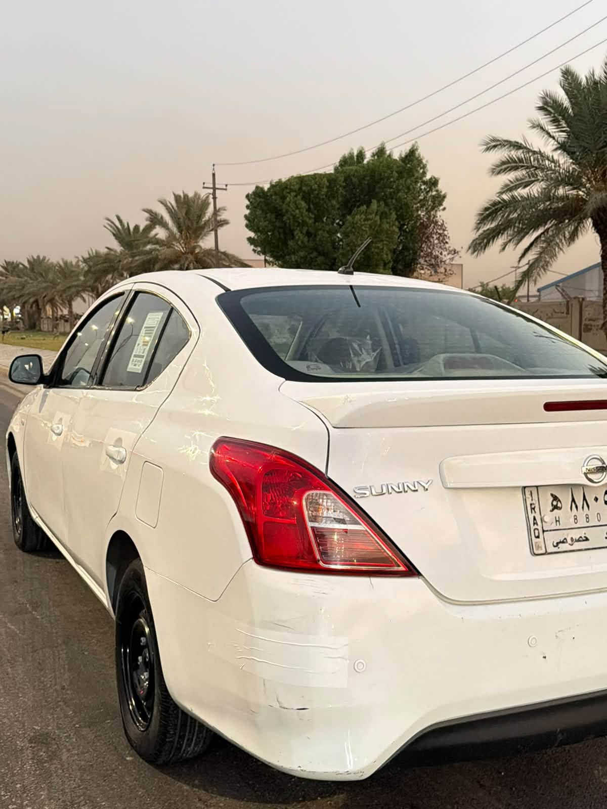 السلام عليكم سني 2019 هندي ام البليته الزركه مكفوله كفاله عامه السعر ( 97 $) مكانها بغداد *********** سياره جديده وجاهزه بدون نواقص محرك وكير مكفولات تبريد ثلج تخم تاير وصدر جديد الشراي يتصل
