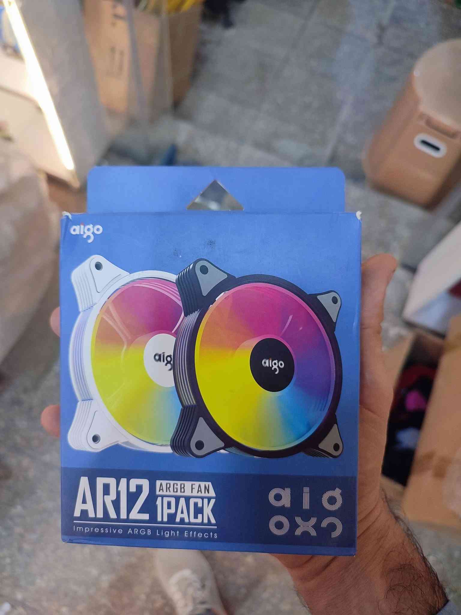 مراوح حاسبه • RGB • ٤ قطع
