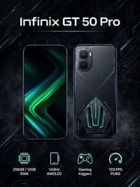 انفنیکس GT 50 برو • ٢٥٦/١٢+١٢ • ١٢٠ فريم
