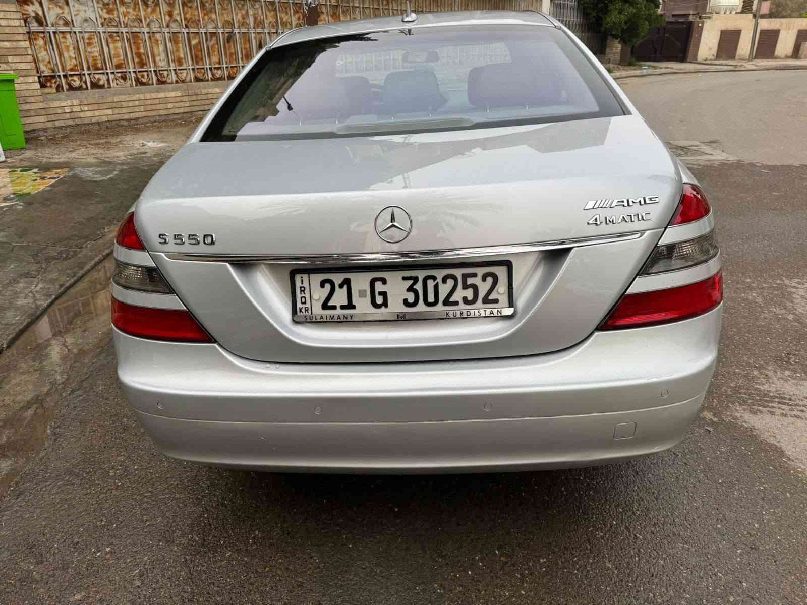 مارسيدس s550 موديل ٢٠٠٦ لون سلفر رقم شمالي فول مواصفات وارد يابان بيها صبغ حزام بدون حادث سياره نظيف مابيها اي نقص للبيع فقط مكانها بغداد 
***********
٠٧٧
