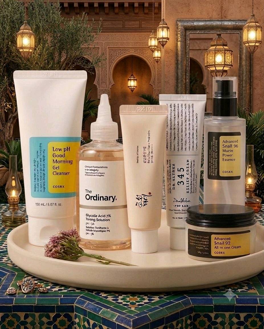 ✨ عرض روتين العناية الكاملة بالبشرة ✨


🫧 1. غسول كوزركس
ينظف البشرة ويزيل الأوساخ والدهون.

💧 2. تونر أورديـنري
ينعش البشرة ويهيئها للخطوات التالية.

💦 3. العصارة 345
ترطيب عميق وتساعد على منح البشرة نضارة وحيوية.

✨ 4. سيروم كوزركس
يساعد على تقشير البشرة وتحسين مظهرها وتوحيد لونها.

🌿 5. مرطب كوزركس
يرطب البشرة ويحافظ على نعومتها.

☀️ 6. واقي الشمس
يُستخدم كآخر خطوة صباحًا، ويحمي البشرة من أشعة الشمس والتصبغات.

سعر العرض60الف
🚘يوجد خدمة توصيل لجميع محافضات العراق