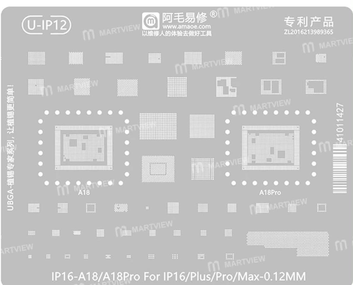 🔥 وصلت مجموعة قوالب الصب AMAОE

وفرنا تقريباً أغلب قوالب الصب (IC Reballing Stencils) الخاصة بأجهزة iPhone وiPad وAndroid 📱

اشتغلنا على تجميع مجموعة كبيرة تشمل أغلب الـ ICs والمعالجات حتى يصير البحث والاختيار أسهل وأسرع للفنيين.

📌 المجموعة راح تتحدث بشكل مستمر
كل شهر راح نضيف قوالب جديدة، والهدف تكون أغلب الـ ICs وقوالب الأجهزة متوفرة عندنا.

🔎 تبحث عن قالب معين؟
تكدر تبحث بسهولة من خلال الصور، أو ترسلنا رقم المعالج / IC ونشوفه إلك.

وإذا القالب اللي تريده مو متوفر حالياً، نكدر نوفره إلك خلال 15–20 يوم تقريباً.

📍 كيڤو تكنولوجي

زيونة – شارع الربيعي – مجمع الشراع – طابق أول

📲 للتواصل حصراً واتساب:
***********
