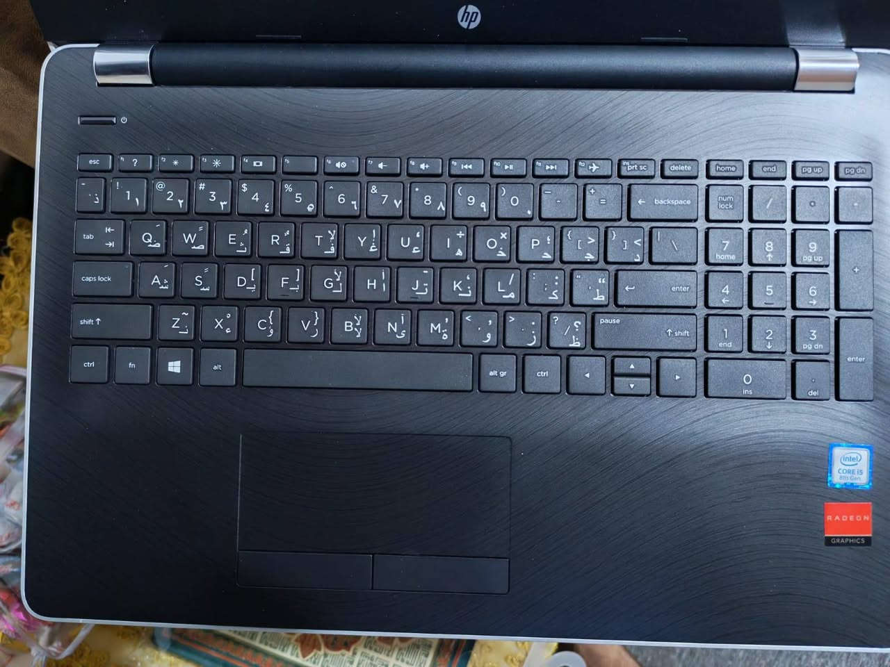 HP 15-bs1xx • i5-8250U • ٤ جيجا رام