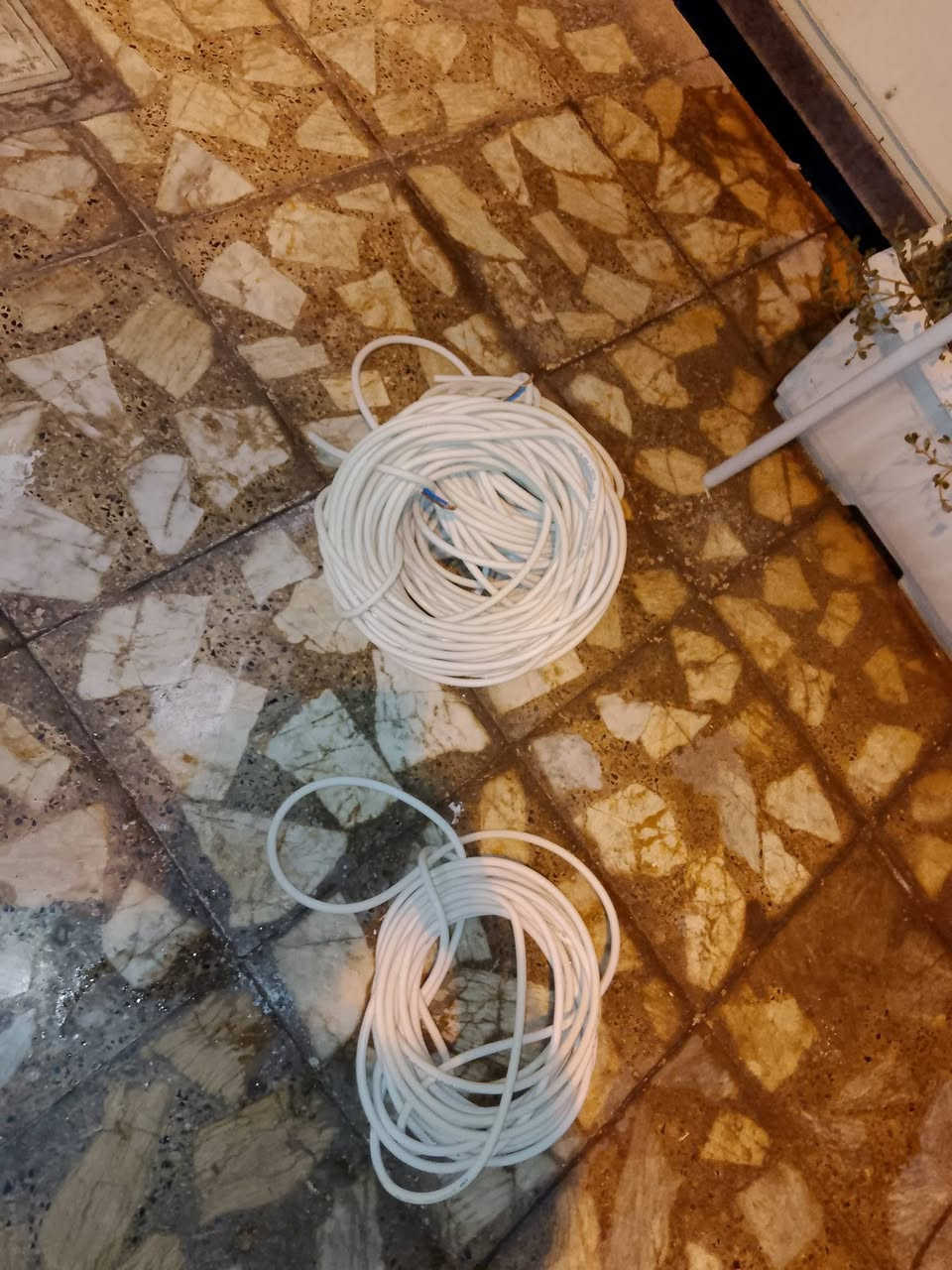 اخوان السلام عليكم عندي واير فلكس 2في 4 تقريبا 80متر ابيع المتر 1500 ومداخل كهرباء بي امانة الله ورسولة وكيبل 4في 10 اردني مثل الواير الفلكس المتر 10 الف 6امتار وعندي مترتين اضافية بغداد شهداء البياع شارع المضخة الاول  ***********
