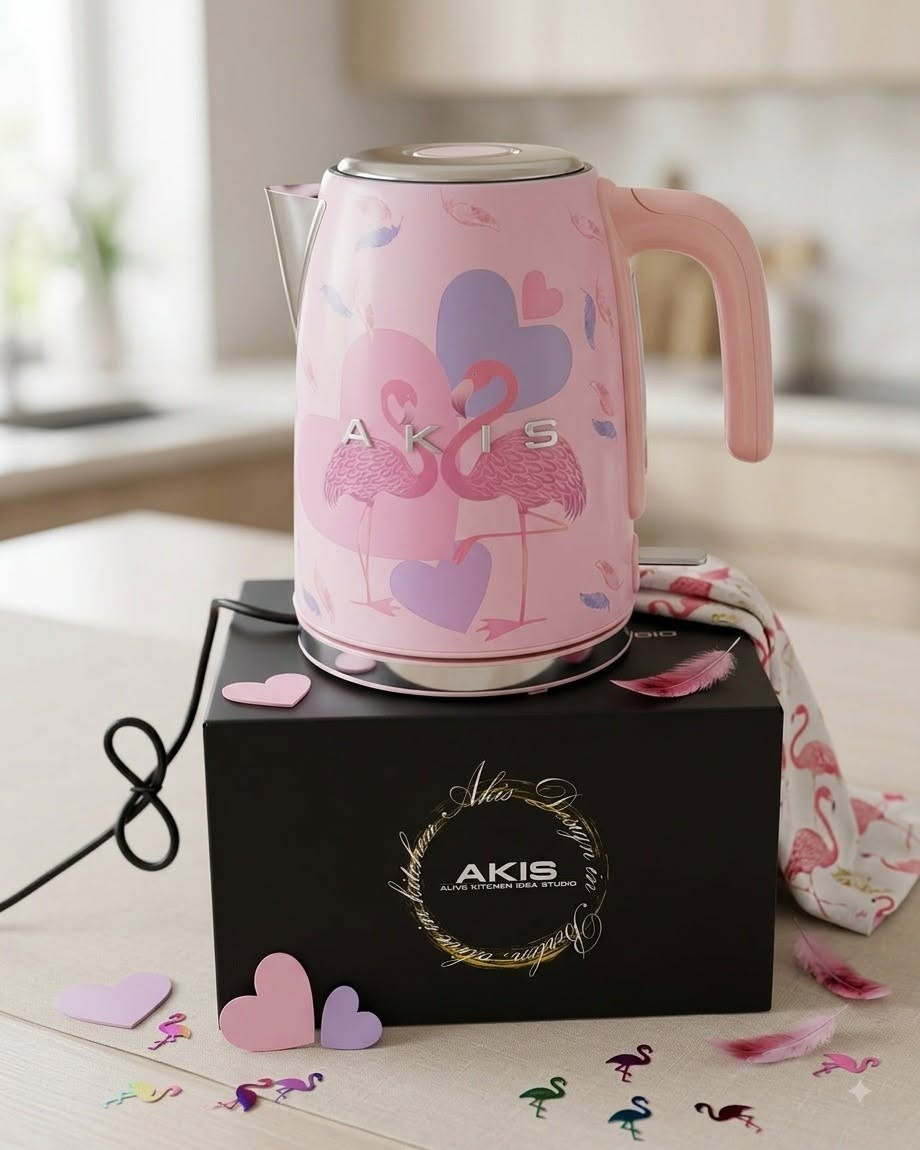 🌸 لمسة أناقة فاخرة تجعل مطبخك يتحدث عن جمال ذوقك! 
✨ طقم AKIS الفاخر ✨
💗 غلاية ماء + محمصة خبز بتصميم وردي ساحر ورسومات فلامنغو أنيقة 🦩
💕 تصميم فاخر يضيف لمسة جمالية لمطبخك
☕ غلاية عملية للاستخدام اليومي
🍞 محمصة خبز أنيقة وعملية
🔥 الجمال والعملية بطقم واحد!
📦 متوفر الآن وبكمية محدودة
📍 العنوان: الفلوجة – حي الجمهورية – تقاطع العيادة الشعبية – مقابل مدرسة الجمهورية الابتدائية – معرض الراوي للتبضع
📲 للحجز: مراسلة الصفحة أو واتساب
***********
🚚 خدمة التوصيل داخل الفلوجة: 2,000 د.ع
🚚 خدمة التوصيل لجميع المحافظات: 5,000 د.ع
