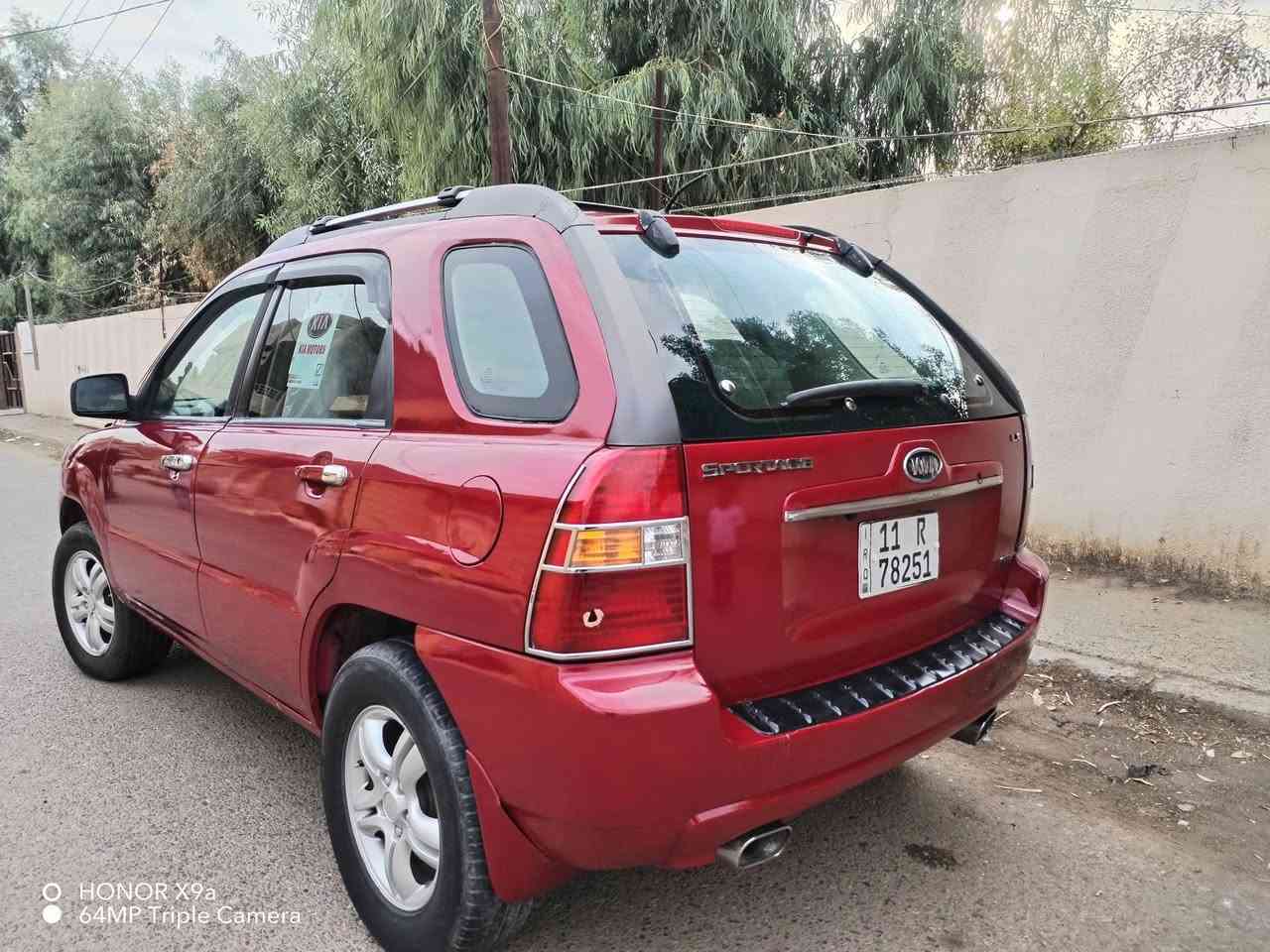 كيا سبورتج 2007 امريكي
محرك 6 سلندر كفاله لا تبخير ولا تنقيص
كير اوتماتيك مكفول
صدر كهربائيات تبريد كله تمام
تخم تاير تخم ويل كاب
رقم بغداد انكليزي جديد سنوية جديده باسمنا
مكان السيارة صلاح الدين بلد قرب مرقد الامام السيد محمد عليه السلام
***********
***********

نص مكتوب في الصور:
- HONOR X9a
- 64MP Triple Camera
- HONOR X9a 64MP Triple Camera
