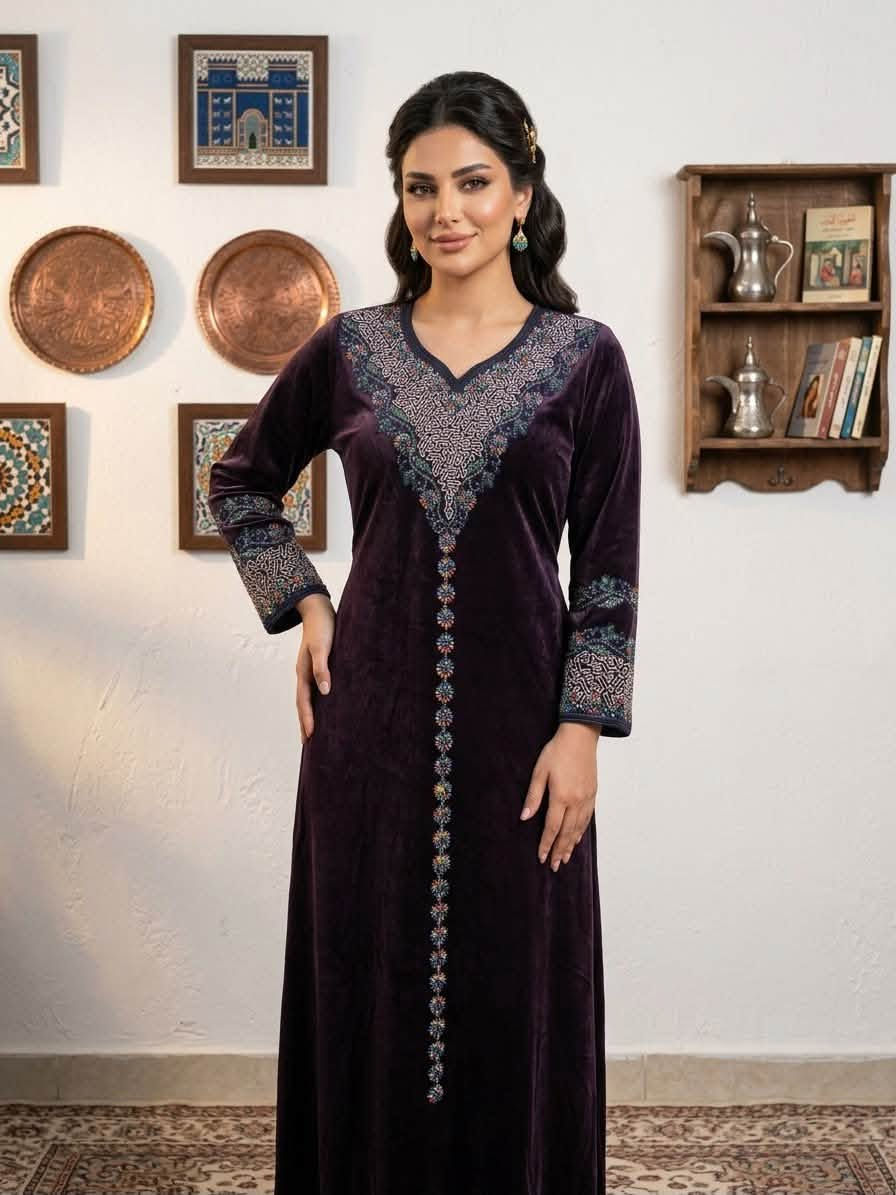 اج تي اس • دشداشة مخمل • L.XL.2XL