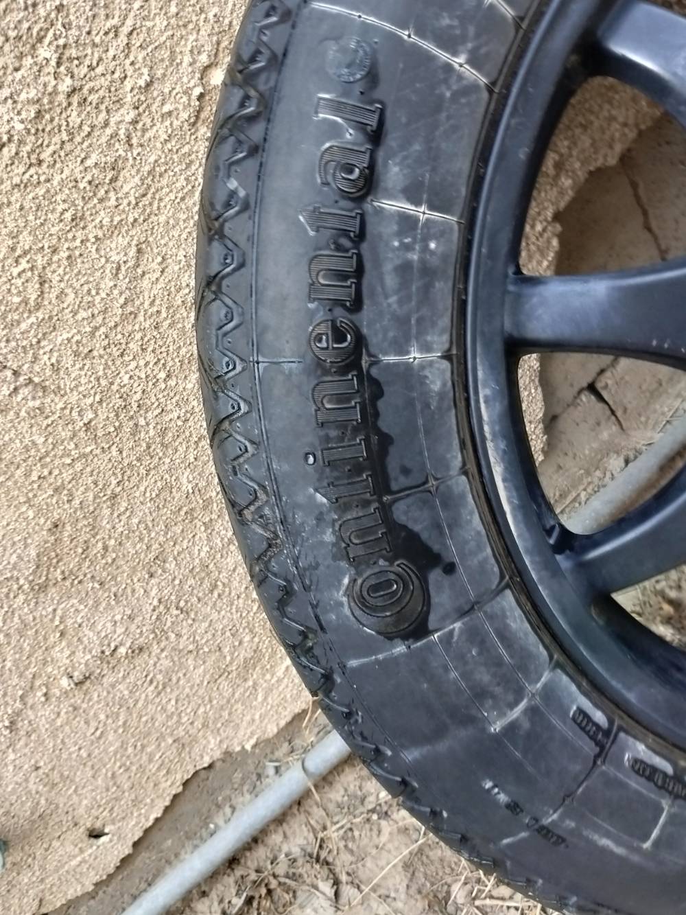 تاير كونتيننتال • T175/80R19 • ويل حديد ٥ براغي
