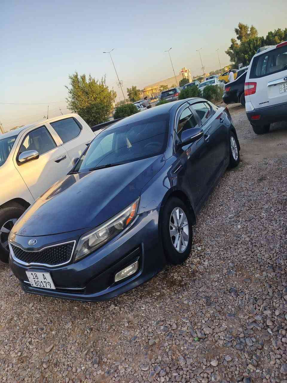 للبيع اوبتيما 2015 رقم بابل الجديد بسمي السياره بصمه كشنات جلد و كهرباء  شاشه كامره مكينه 2400 جاهزه كير ومكينه وتبريد وحداديه وتخم تاير حادثه جاملغ وبنيد بدون شاصي وبيه بالعراق شخط مصلح بدون معجون بالباب الخلفي والجاملغ مكاني بابل السعر 100 وبيه مجال الاستفسار الاتصال على ***********
