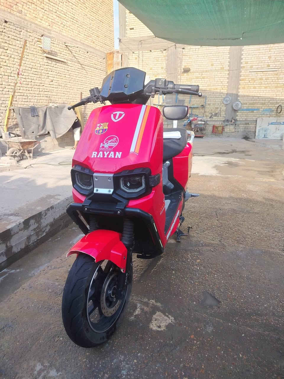 السلام عليكم
دراجه شحن🔋⚡
للبيع بطارية ليثيوم
السعر 900 وبيه مجال 
للاستفسار ***********
