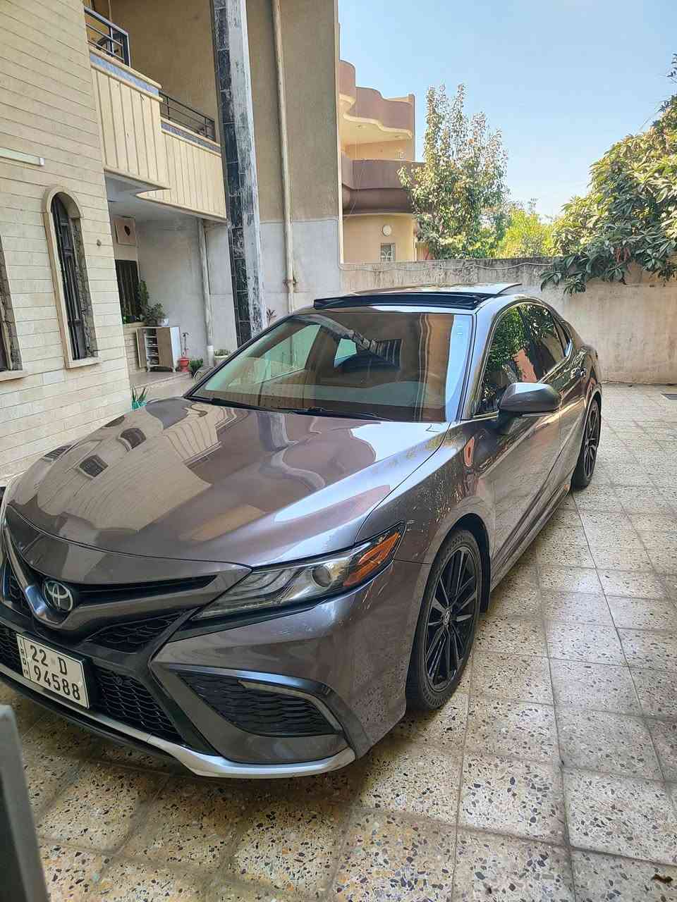 السلام عليكم 
كامري 22 xse فول مواصفات 
مواصفاتها معروفة 
كير محرك شرط 
بيها شبر بارد بقبغ الصندوك 
رقم اربيل 
هزه سنوية جديدة 
ماشية 42 الف ميل 
مكان السياره موصل 
***********

