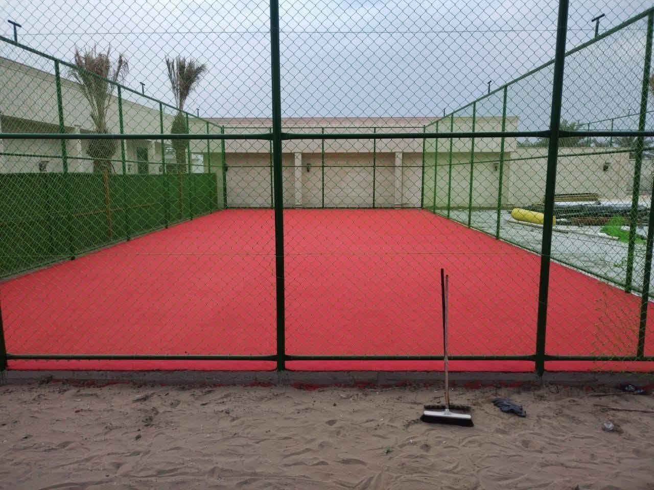 السلام عليكم
شركة فن الملاعب بخدمتكم 👌
نقدم أعمال صيانة وتأهيل الملاعب الخماسية والسباعية والملاعب المفتوحة بأعلى جودة:
⚽ تفريج الثيل الصناعي وتنظيفه
⚽ صيانة التشققات وإعادة التأهيل
⚽ صيانة وتصليح أسيجة الـ BRC
⚽ بيع حبيبات المطاط الخاصة بالملاعب (أصلي وبأسعار منافسة)
نشتغل بدقة، خبرة، والتزام بالمواعيد
ونخدم جميع المحافظات 👍
📞 للتواصل: ***********
فن الملاعب… لأن ملعبك واجهتك 👊

نص مكتوب في الصور:
- @eql90