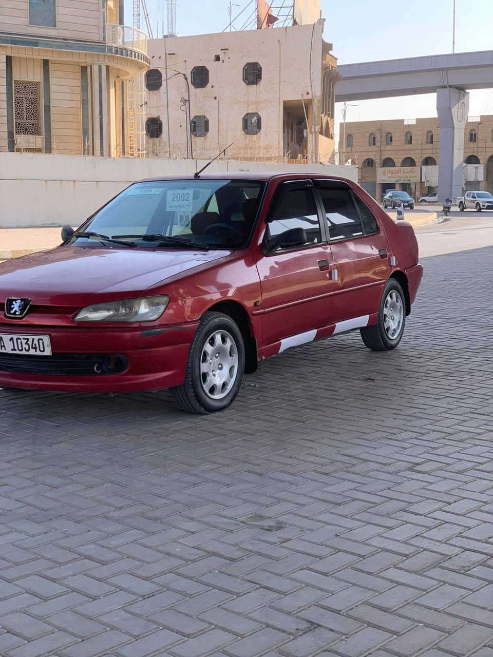 السلام عليكم للبيع بيجو موديل 20002 رقم بغداد دولي بلادي بدون صبغ  كير ومحرك شرط اوتو صدر جديد تايرات جدد داخلها نضيف مكاني صلاح الدين السعر 38 و بيها مجال يرهم مراوس الهاتف ‏‪***********‬‏
