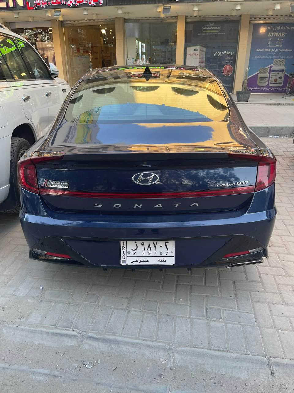 HYUNDAI SONATA  LIMITED 2020
 
‎هيونداي سوناتا _2020

‎فــــــول فـــــول مـــواصـفـات لـــمــتــدد 
دعاميات حادثها من امريكا وبل عراق جاملغ امامي وجاملغ خلفي مندون دواخل 
‎بدون دواخل بدون ارباك ١٠٠٪؜١٠٠سليمة
ســعر 155
***********
‎عنوان بغداد قرب جسر المعلق
ـــــــــــــــــــــــــــــــــــــــــــــــــــــــــ
الــمــواصــفـــات :-
1 - محرك ١‌‌٦٠ تيربو
2 - كشنات جلد 
3 - كاميرا دوار ستيرن
4 - شاشة كبيرة ( ايباد) للتحكم في ايعازات السيارة
5 - تبريد قطعتين امامي خلفي
6 - لايت زنون
7- كشاف +حاجب
9 - منافذ USB امامي خلفي
10 - سستم صوت متكامل 12 سماعة (BOS)
11 - تحكم ستيرن جهتين
12 - بصمة  2باب + بصمة تشغيل
13 - 4 كامرات + كامره 360 درجة ومن تنطي اشاره جانبيه الكيجات اصير كامره 
14 - نضام ABS مانع انزلاق
15- كشنات كهرباء 
16 - اشاير مري 
17- حساس امامي خلفي عدد 12
18- ويل كب كروم 
19- كشنات تدفئة تبريد 
20 -شاحن لاسلكي
21- اوتوهولد   
22- سايد بريك بصمة
23- درايف مود (5 انظمة قيادة)   
24- رادار جانبي 
25- رادار امامي 
26- تبريد بيانو
27- بانوراما 
28- كيجات شاشه
29- تشغيل عن بعد 
30- نظام ركن السيارة عن بعد من خلال بصمة السيارة  
31- كير دكم 
32- نظام قيادة شبه ذاتيه 
33- نظام خروج الامن عند فتح الابواب لتفادي مرورالسيارات قرب الابواب الجانبيه
34- نظام محافظه على المسار مع توجيه اوتماتيكي 
35- السيارة بقوة 180 حصان 
36- عدادات ليزريه على زجاج الامامي
37- ناقل سرعة اوتماتيكي 8 سرعات بغداد, العراق

