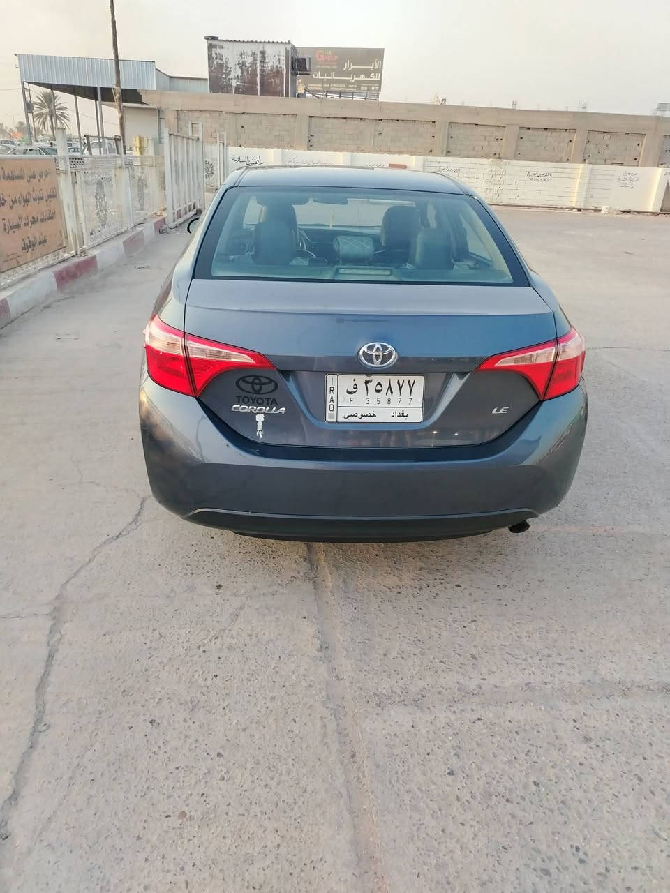 سلام عليكم
عزيزي أقره المنشور قبل لا تتصل
كورلا موديل 18 أمريكي
حادث بابتين جهه السايق وشويه من الدوسه (فقط) واني ناشره صور الحادث
والباقي دكت جاكوج ماكو
بجم كبس شواصي لقود صندوك كله كفاله
مصبوقه حزام توحيد الون صفحة كلير
وبيها النمرة مال البگ تضرب هاف بس البگ تضرب هاف هيه ترجع ع سلولي بس من دوس تضرب هاف
والباقي نمر السيارة طبيعي
تبريد ثلج
تخم تاير جديد
هزه جديده
رقم جديد
١٠٠$ وبيها مجال
رقم الهاتف ***********
