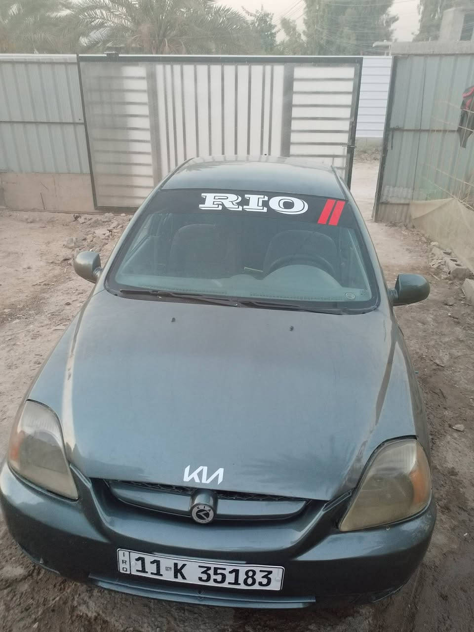 كيه ريو 2003 سيارة مصبوغه صبغ عام بيه خيط تبخير + مشط ستيرن بي نضوح تبريد شغال. سعر 44 
رقم الاستفسار ***********
