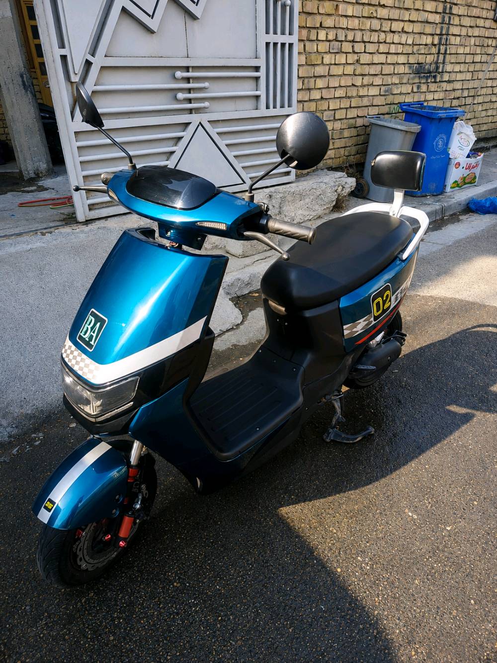 دراجه شحن • ٦ بطاريات • نظيفه