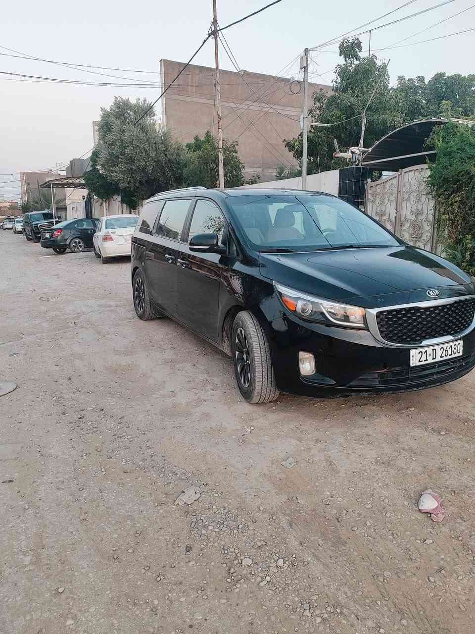 كيا سيدونا وارد امريكي حادث جنطه فقط موديل ٢٠١٦
هزة و رقم جديد لغاية ٢٠٣٢باسمي 
السعر ١٦٥$ 
للتواصل ***********
