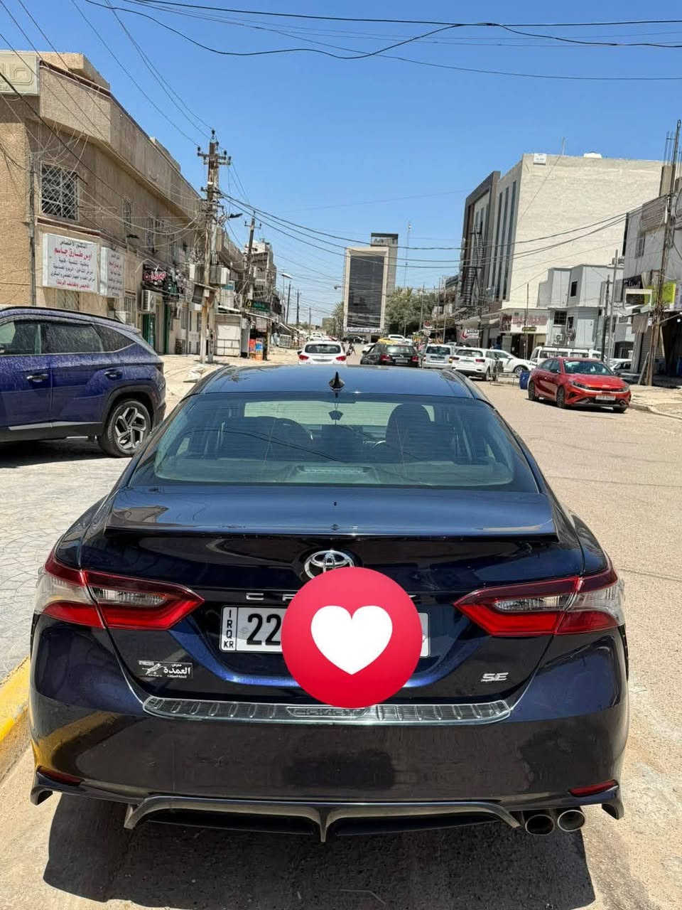 🚘 للبيع كامري 2022 – مواصفات مميزة
🔹 موديل 2022
🔹 رقم شمالي – أربيل
🔹 ماشية 122 ألف كم
🔹 كشن كهربائي
🔹 كشنات جلد
🔹 رادار أمامي
🔹 رادار جانبي
🔹 كاميرا دواره
🔹 شفتات ستيرن+تحكم ستيرن
🔹 بجم كبس
🔹 الهزة والسنوية جديدة مسويهن  قبل كم شهر
🔹 السيارة باسمي

🛠️ الحادث خلفي فقط، بدون تبديل أي قطعة.

📸 صور الحادث مرفقة بالمنشور، والسيارة معروضة بكل تفاصيلها وبشفافية.

📍 الموقع: بغداد
💰 السعر: عند الاتصال
للتواصل 
***********
