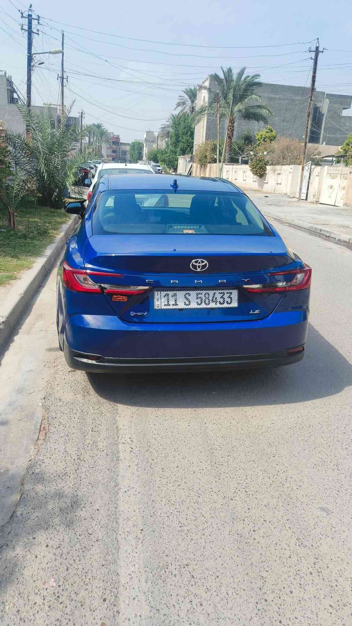 السلام عليكم
للبيع كامري موديل 2025 بدون صبغ ولا بارد طخه بالبنيد 
تبديل دعاميه 
العنوان بغداد العامريه 
الاستفسار على الرقم 
***********
