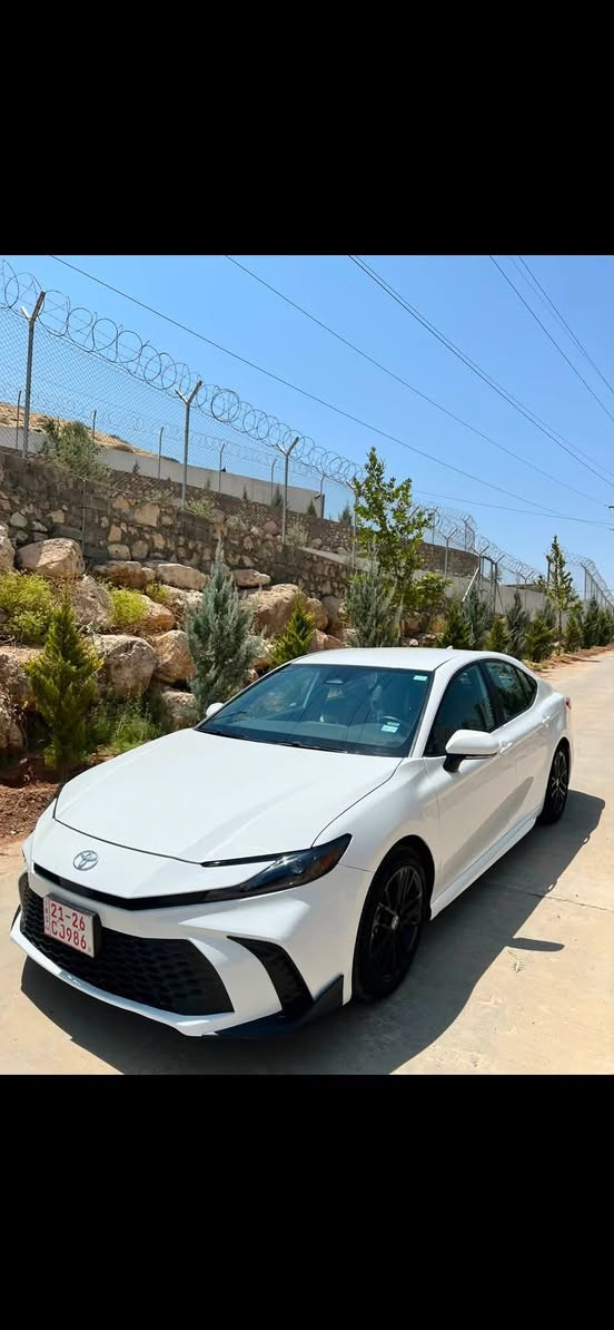 Camry SE 2025 Hybrid / كامري
محرك  2500cc بانزين / هايبرد

السيارة للبيع فقط 💯

الضرر : بابين تبديل و صبغ + جاملغ امامي صبغ جهه السايق + جاملغ خلفي شبر صاير صبغ

السيارة ماشيه : 25 الف

إرباكات فقط برده وراجع سيستم

بجم و خلف السيارة كبس كبس 💯

المواصفات
• شاشة كبيرة
• كاميرا خلفية
• رادار امامي
• مانع تصادم
• محدد مسار
• تصحيح مسار
• مثبت سرعه
• مانع انزلاق
• استيرنق متحرك
• تحكم طارة
• نقطة عمياء
• مانع تجاوز
• حساسات مانع تجاوز
• بصمة تشغيل
• دخول ذكي
• شاحن ويرلس
• اضوية اماميه زنون LED
• اضوية خلفية LED
• ليد زنون نهاري
• ويل قياس 18
• نظام ECO + TRIP 
• نظام GPS + خرائط
• نفكيشن
• 3 أنظمة قياده ECO / Normal / Sport 
• اوامر صوتيه
• بلوتوث
• مدخل USB 
كفاله كير مكينه

السعر : 217

مكان السيارة دهوك

***********  كورك / واتساب
