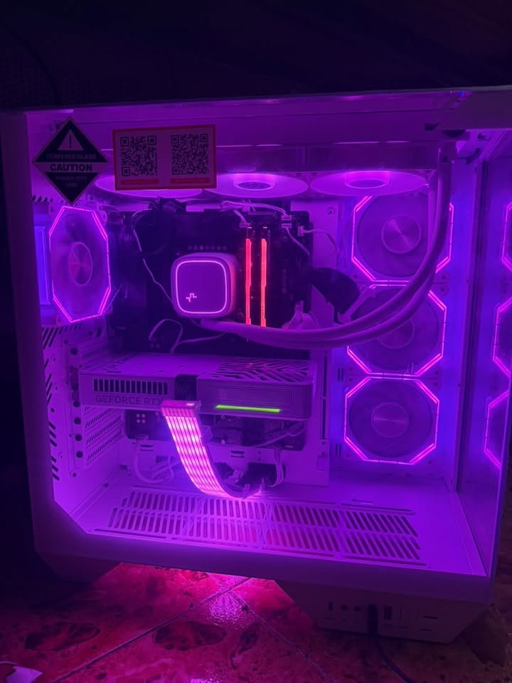 pc للبيع جديد كامل غراض + كراتين
2

CPU i7 12700k

Gpu 5060 

Mb/asrock 790 z

Ram 32/3600

Storg 4.5 m.2 +0.5 sata 

Power 850

مكاني محافظه بابل ومتوفر توصيل 

***********
