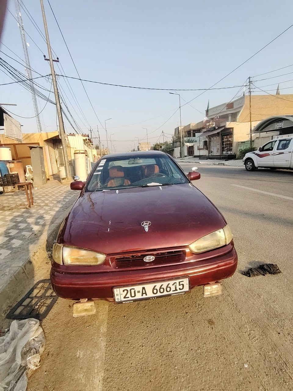 السلام عليكم النترا موديل 94 للبيع السياره بيها نقوصات باور ستيرن ودرايم شيفت  السياره جاهزه كير ومحرك حاويه سعر السياره 21 ورقه وبيها مجال قليل حق الجيه عنوان السياره ديالى القصيرين قرب سيطره الغالبيه للاستفسار رقم الهاتف ***********
