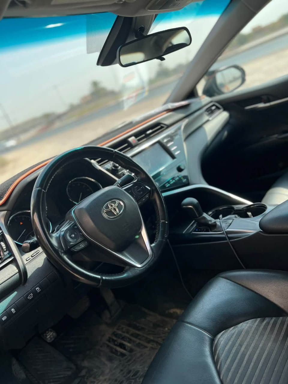 للبيع فقط
كامري موديل 2020 
TOYOTA CAMRY 2020 SE - وارد امريكي

بانزين 
المواصفات:

•  
•  رادار + تحديد مسار + مانع تصادم
•  شاشة كبيرة + كاميرا خلفية
•  ويل 18 SE الاسود
•  سبويلر خلفي + حساسات
•  تحكم ستيرن كامل

تفاصيل السيارة:

الضرر: [  صبغ بنيد فقد بون دواخل ]

الصبغ: [ بنيد  ]
رقم سليمانيه 
السعر 158 
ت ***********
