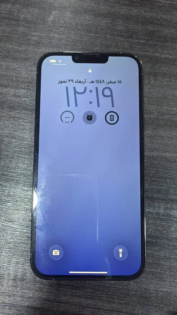 آيفون 13برو ماكس عربي شرق اوسط ذاكره 128 مبدل ظهر وبطارية *********** والسعر 600 مكان بغداد الشعب
