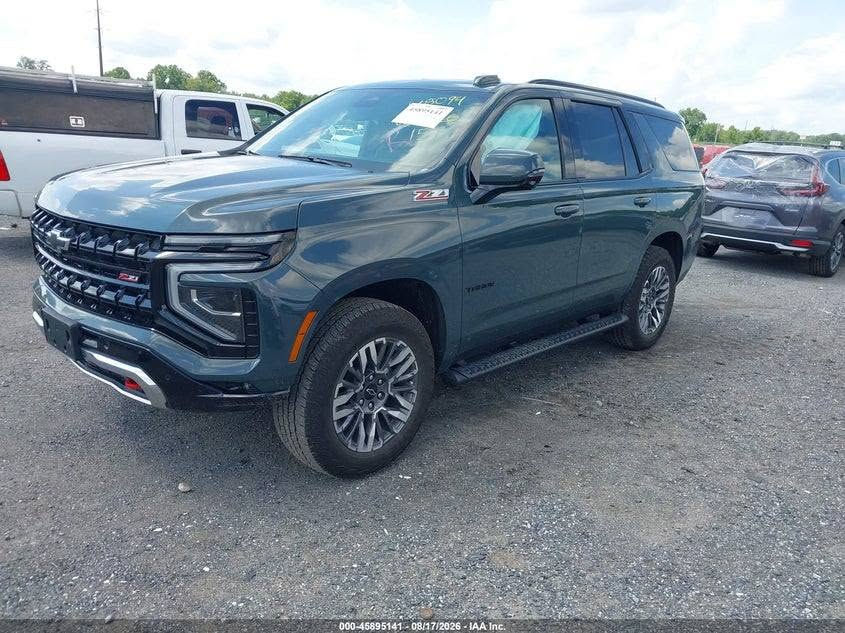 🔴 مزادها بتاريخ اليوم2026/9/14
شوفرليت تاهو Z71 4ED 2025
2025 CHEVROLET TAHOE 4WD 
Z71
تدخل كتاب شهداء او حرة
للاستفسار عن شراء السيارات اتصل على الارقام التالية:
اتصال / *********** ☎
واتساب / *********** ☎

نص مكتوب في الصور:
- 000-45895141 - 08/17/2026 - IAA Inc.
- 000-46895141-08/17/2026 - IAA Inc.