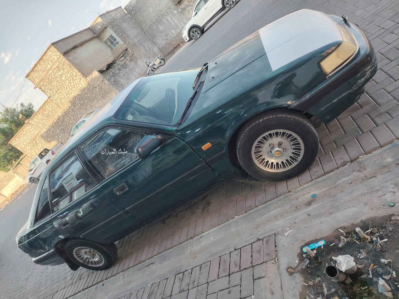 مازدا 626 موديل 1991
سياره بشرط كير ومكينه
نظافه ممتازه مابيه اي عيب
سياره جاهزه أخذه وسوق
شراي اتصل بس تعامل لا تتصل
مكاني كلار _ سليمانية
***********

نص مكتوب في الصور:
- مليك السيارات