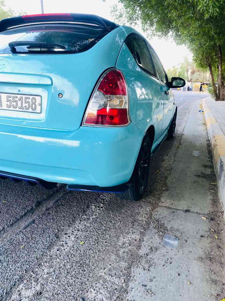 اللهم صلي على النبي 
لون مميز الوحيده بلعراق
اكسنت رياضي
موديل 2009
جاهزه من كولشي
صبغ عام تغير لون مغير بسنويه
تحكم 4جهات
شاشه +كامره دواره ويه الستيرن
منظومة زنون 
كشافات ضباب
كشنات جلد
تحويل بغداد مشروع.وطني
عليه ادامه كامله من كولشي 
سعره 54وبيه مجال 
ملاحظه سياره محرك 1600رياضي صاروخ شرط دك 180ويه التبريد 
للمعلومات***********
