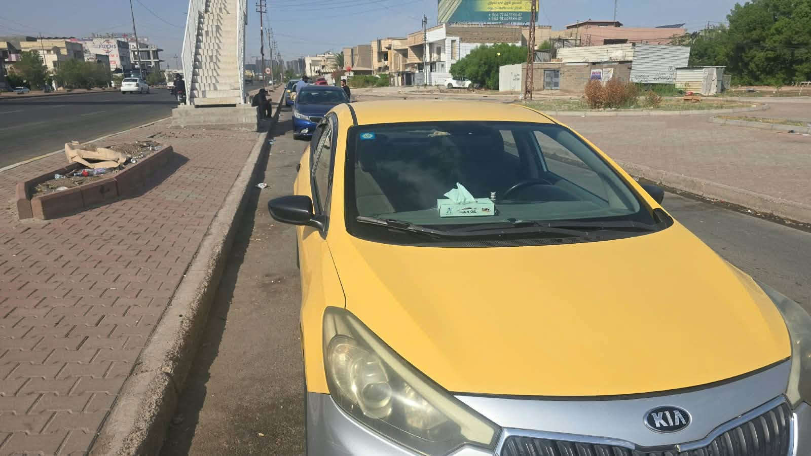 السلام عليكم كيا سيراتو اصفر سيارة موديل ١٥ خير من الله محورة منضومة غاز انسة لدوانز السيارة نصبتها ماشالله
مكينة 1.6 
مصفرة هيئة 
تخم تاير جديد
تبريد شغال 
كير ومكينة خير من الله
السيارة بيها بارد عل كد شبرين بل هلال مال جاملغ الخلفي
مكان السيارة بغداد السيـدية 
السعـر 110 وبيها مجال 
هـ***********
