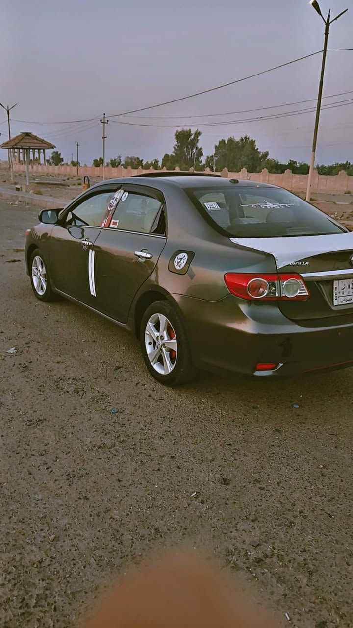 كورولا للبيع موديل ١٣ رقم بغداد باسمي فقط بيها بارد جاملق خلفي مكان السياره تكريت السعر 135 *********** مكلف بالنشر
