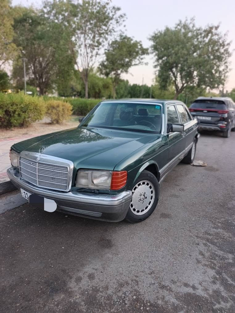 للبيع  مارسيدس رئاسي موديل 1986محدث1991 رقم بغداد انكليزي باسمي هزة جديدة تحويل مباشر تبريد شغال  مصبوغة جمالية محرك كير ياباني  ديلكو السعر 49 وبيها مجال الاتصال *********** بغداد, العراق
