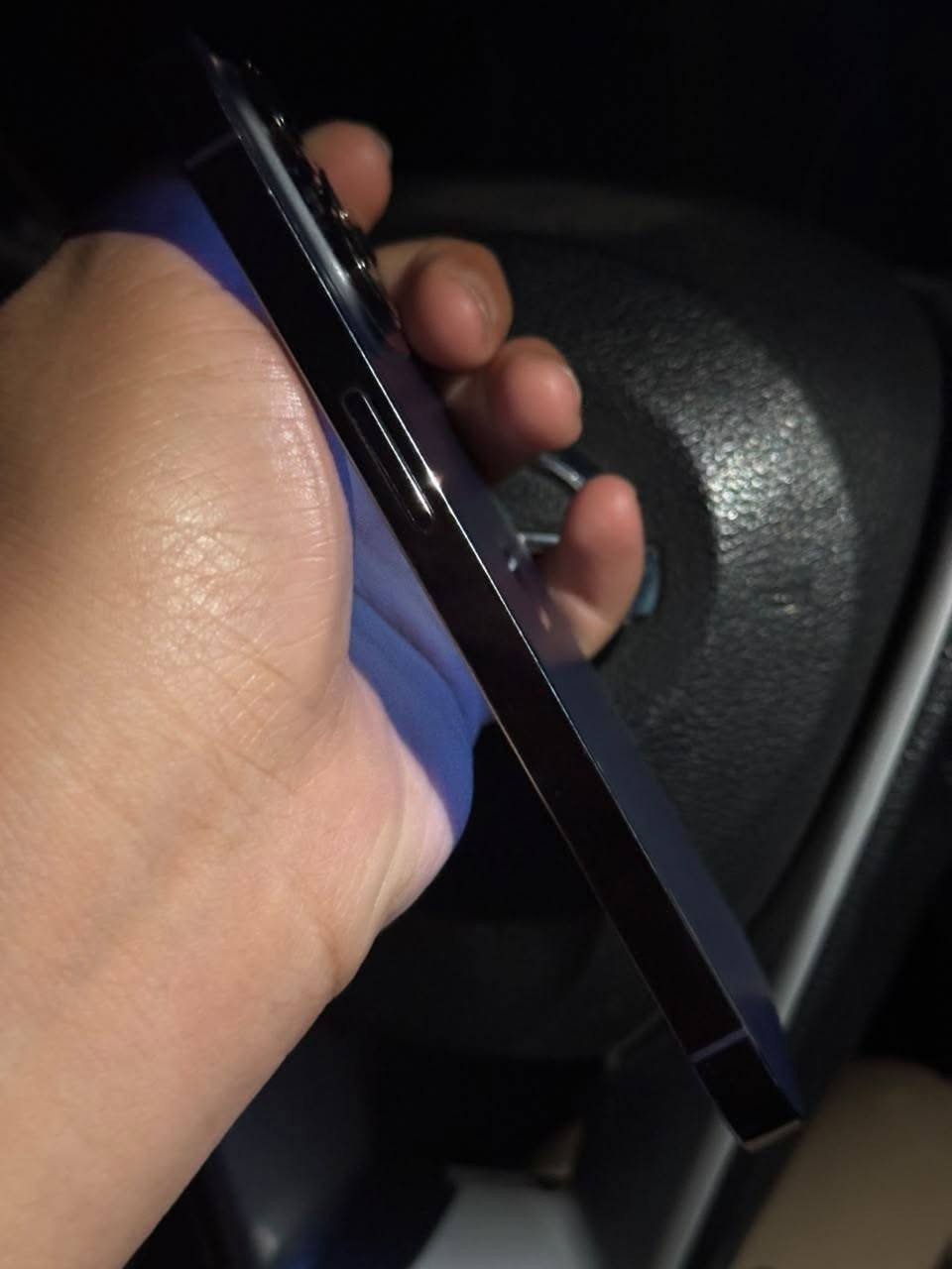 ايفون 14 برو الصغير 
لون بنفسجي 
ذاكرة 256GB بطارية 🔋 82
نموذج N الجهاز كلش نضيف لا مفتوح لا داخل تصليح تجي وتفحص وين ميعجبك 
مكاني بغداد الشعب 
السعر 675 وبي مجال 
للإستفسار 
 📱 *********** واتس بغداد, العراق
