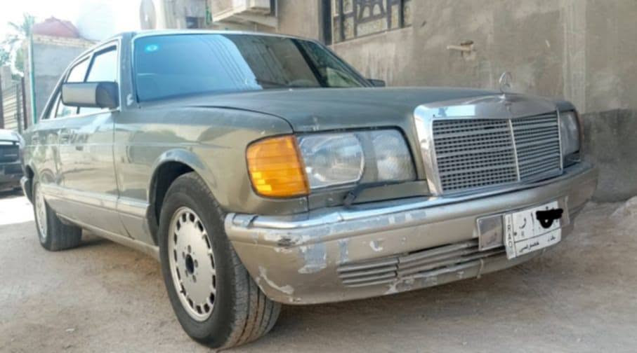 السلام عليكم
مرسيدس 300SE 
موديل 1986
مكينه وكير حاويه بلاديه 
 تبريد ويه السويج 
غرفه نظيفه كشنات كهرباء 
حداديه اماميه وخلفيه جديده 100/100
تخم تاير جديد 
قواعد دبلات سليمه 
دبل فيت بم 
السياره جاهزه من كلشي 
نقص السياره فقط صبغ 
رقم الهاتف 
***********
او الخاص مفتوح 
مكان السياره بابل
